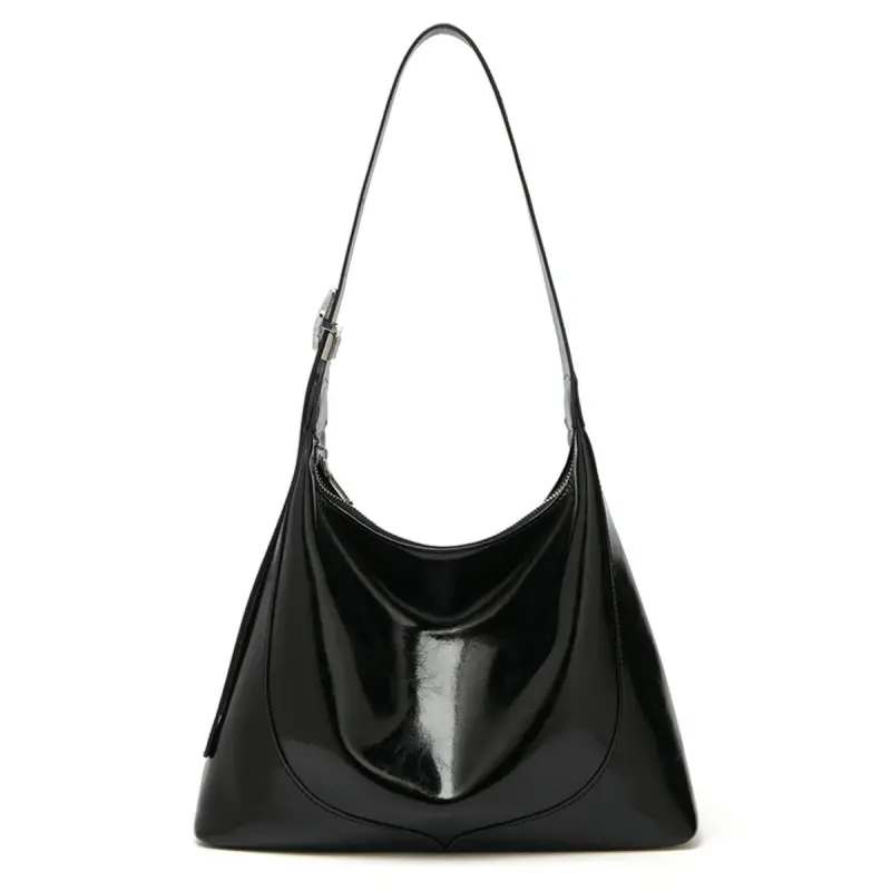 Δερμάτινη Γυναικεία Τσάντα Shopper ‘Ωμου Foxer 954199F μαύρο