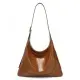 Δερμάτινη Γυναικεία Τσάντα Shopper ‘Ωμου Foxer 954199F καφέ
