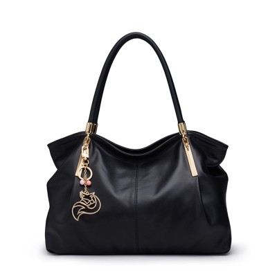 Δερμάτινη Γυναικεία Τσάντα Shopper ‘Ωμου Foxer 958136F μαύρο Δερμάτινη Γυναικεία Τσάντα Shopper ‘Ωμου Foxer 958136F μαύρο