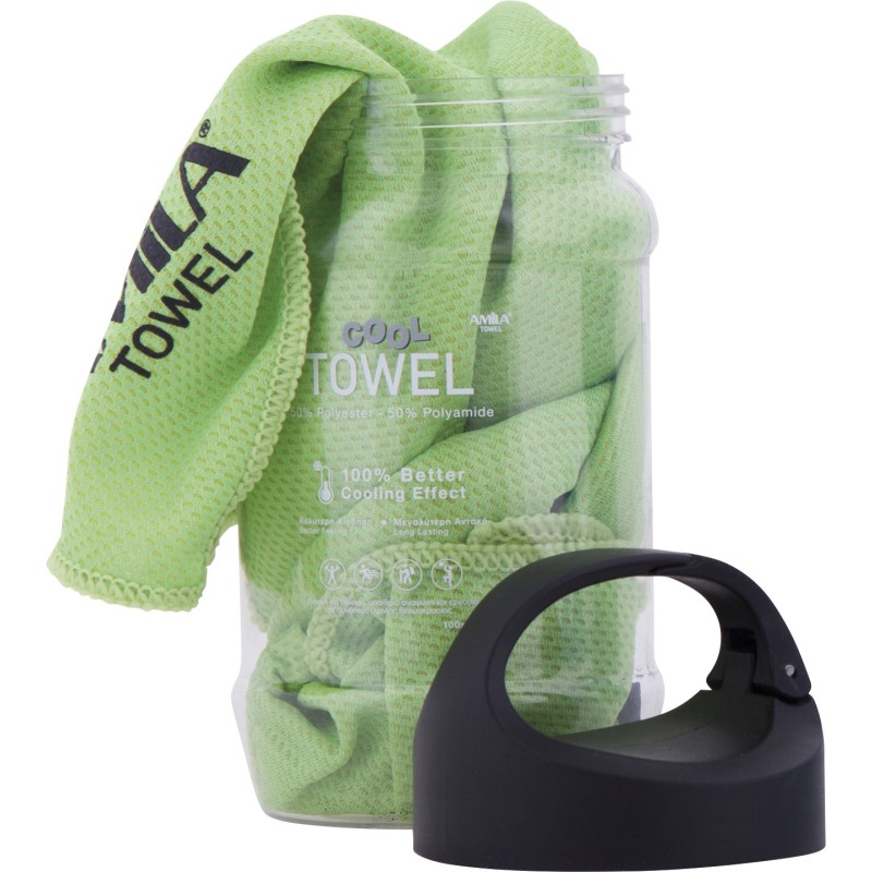 Πετσέτα AMILA Cool Towel Πράσινη 96901