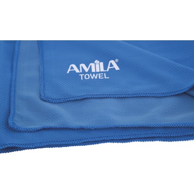 Πετσέτα AMILA Cool Towel Μπλε 96902