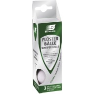Μπαλάκια Ping Pong Sunflex Whisperballs 3 Τεμάχια Λευκό 97263