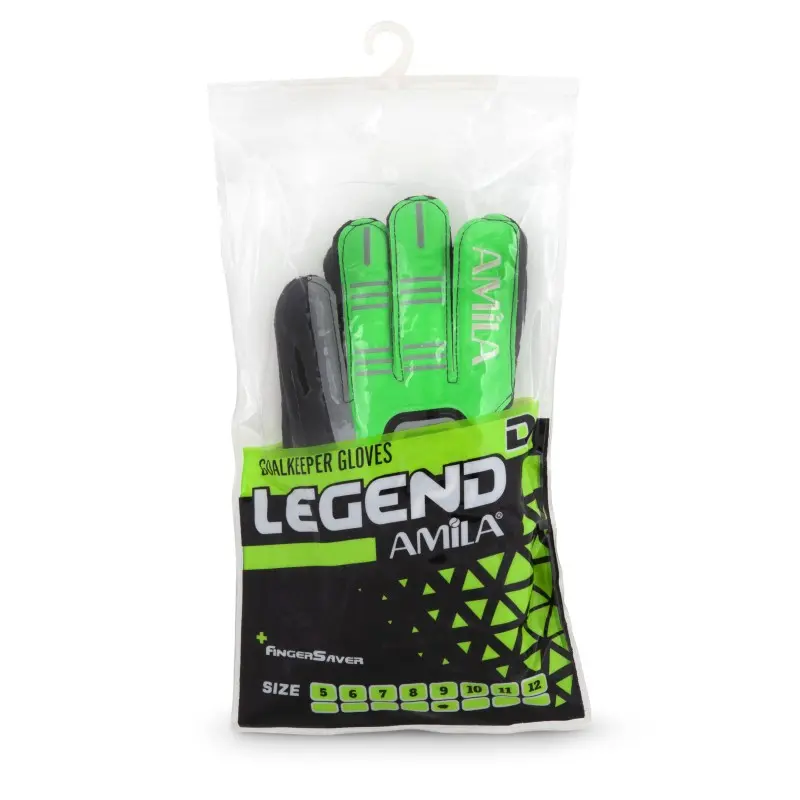 Γάντια Τερματοφύλακα 97564 AMILA Legend FingerSaver No10