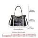 Δερμάτινη Γυναικεία Τσάντα Shopper  Ωμου Foxer 986003F μαύρο