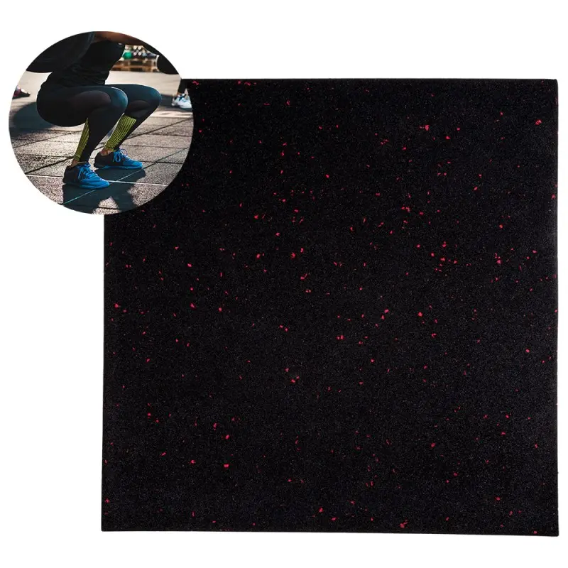 Δάπεδο Καουτσούκ για βάρη Heavy Duty inSPORTline Proteko II 50 x 50 x 1,5 cm 25333 Δάπεδο Καουτσούκ για βάρη Heavy Duty inSPORTline Proteko II 50 x 50 x 1,5 cm 25333