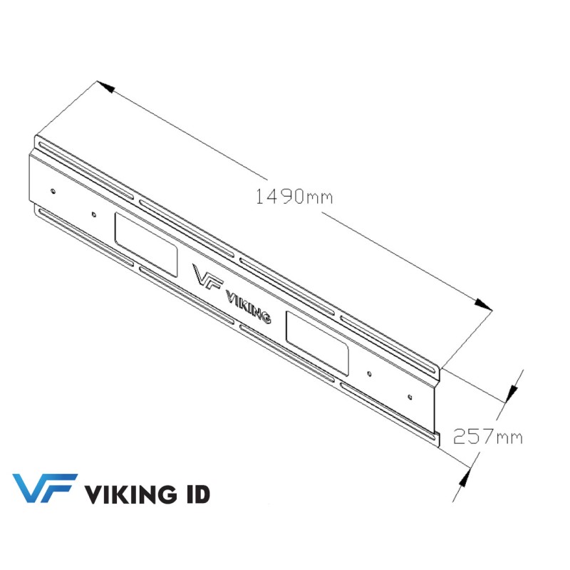 Viking  Αναδιπλούμενο Επιτοίχιο Power Rack FR-004