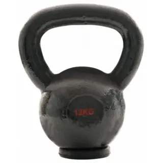 Amila Kettlebell Cast Iron Rubber Base 12Kg - 44502 Amila Kettlebell Cast Iron Rubber Base 12Kg - 44502