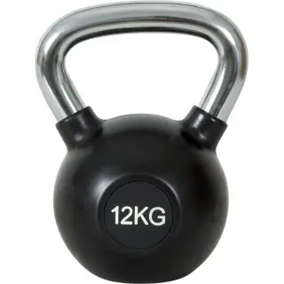 Amila Kettlebell Rubber Cover Cr Handle 12Kg - 90457 Amila Kettlebell Rubber Cover Cr Handle 12Kg - 90457