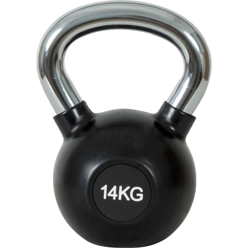 Amila Kettlebell Rubber Cover Cr Handle 14Kg - 90458