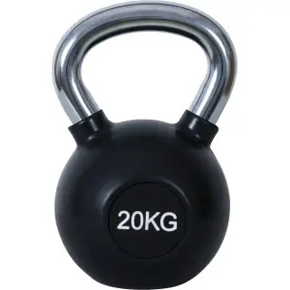 Amila Kettlebell Rubber Cover Cr Handle 20Kg - 90460 Amila Kettlebell Rubber Cover Cr Handle 20Kg - 90460