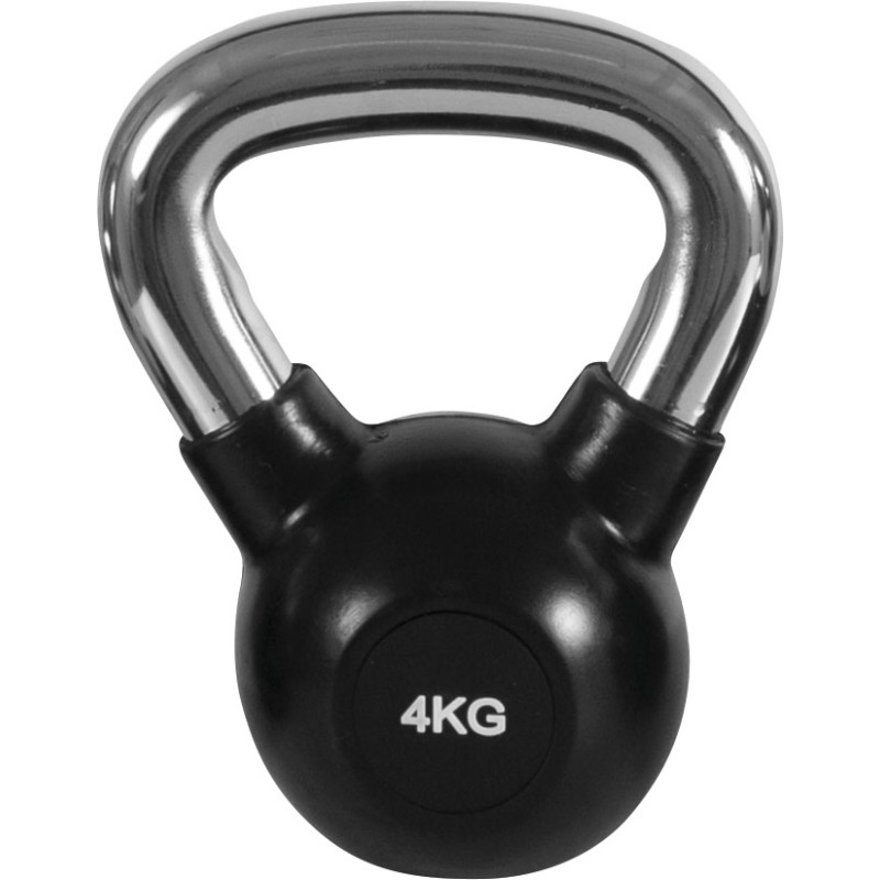 Amila Kettlebell Rubber Cover Cr Handle 4Kg - 90453