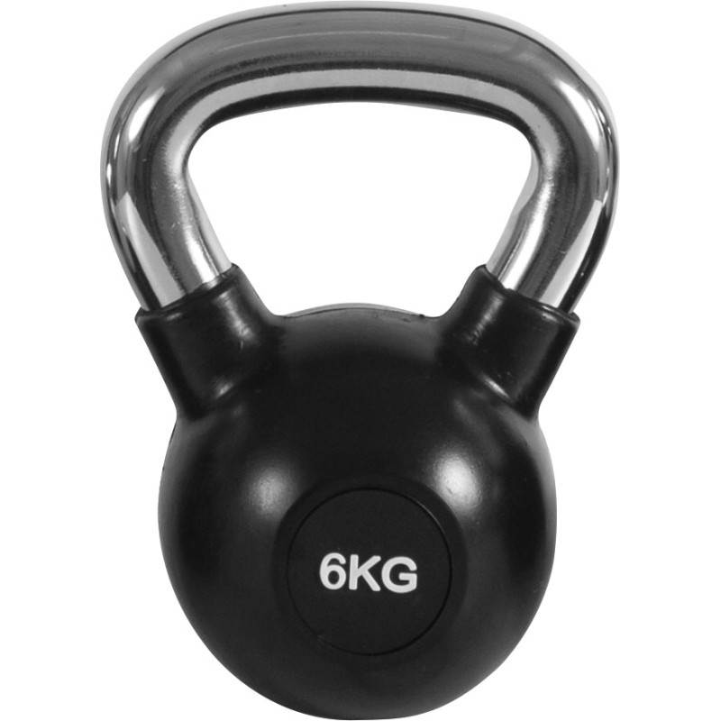 Amila Kettlebell Rubber Cover Cr Handle 6Kg - 90454