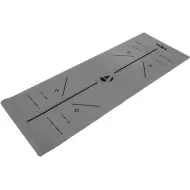 Amila Στρώμα Γυμναστικής Yoga PU Mat 4mm Γκρι - 96760