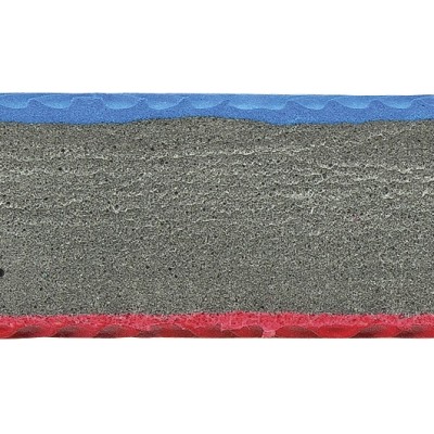 Amila Δάπεδο Προστασίας EVA Διαμάντι Κόκκινο-Γκρι-Μπλε 100x100x2,5 εκ - 36643
