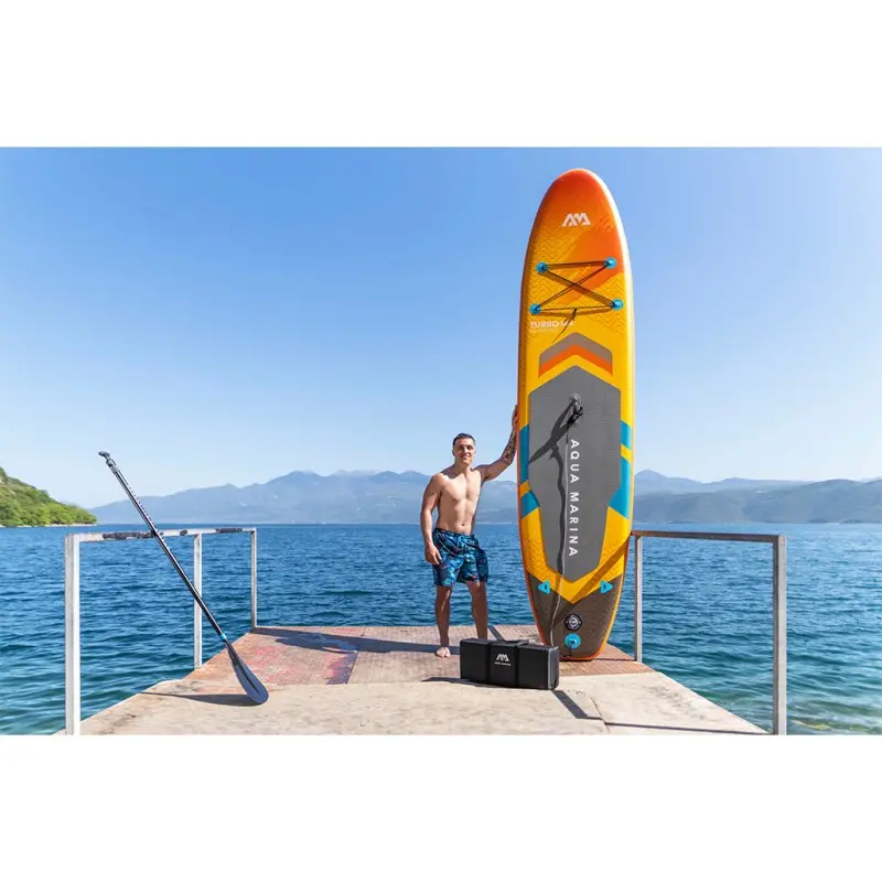 Aqua Marina Ηλεκτρική Φουσκωτή Σανίδα SUP Amgo Turbo 366 με Blue Drive S Power Fin 366cm - 28405 - Σε 12 Άτοκες Δόσεις