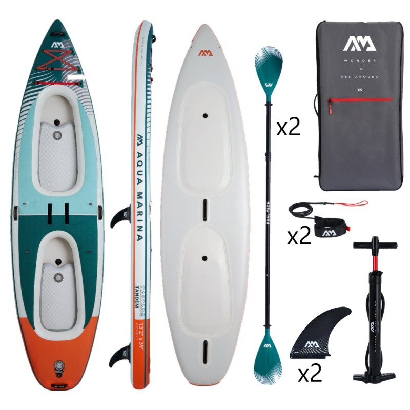 Aqua Marina Σανίδα SUP - Kayak Cascade BT-24CATP 402cm 28391 - Σε 12 Άτοκες Δόσεις