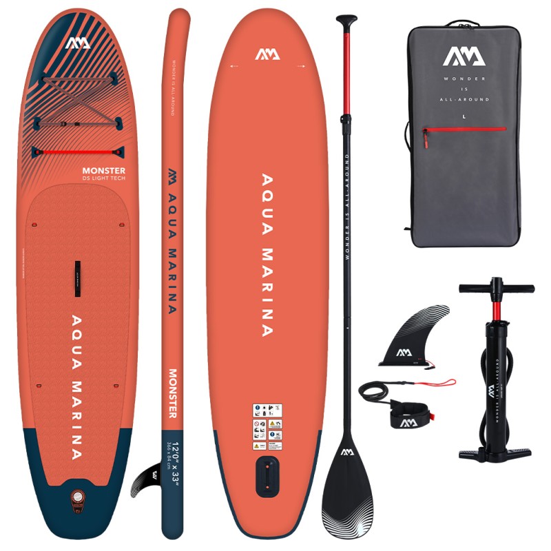 Aqua Marina Φουσκωτή Σανίδα SUP Monster MOD-23 366cm - 28344 - Σε 24 Άτοκες Δόσεις