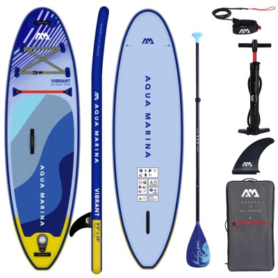 Aqua Marina Φουσκωτή Σανίδα SUP Vibrant BT-24VIP 244cm - 28388 - Σε 12 Άτοκες Δόσεις