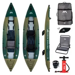 Aqua Marina Φουσκωτό Διθέσιο Καγιάκ ψαρέματος Caliber 398cm 28357 - Σε 12 Άτοκες Δόσεις