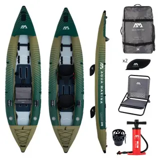 Aqua Marina Φουσκωτό Διθέσιο Καγιάκ ψαρέματος Caliber 398cm 28357 - Σε 12 Άτοκες Δόσεις