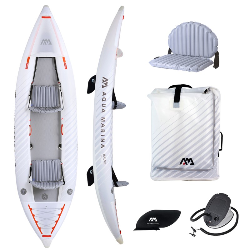 Aqua Marina Φουσκωτό Διθέσιο Καγιάκ Halve 398cm 15692 - Σε 12 Άτοκες Δόσεις