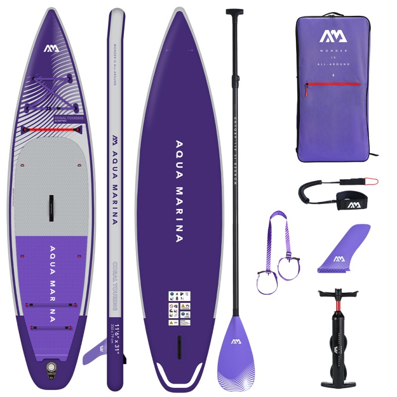 Aqua Marina Σανίδα SUP Coral Touring MOD-23 Night Fade 350cm - 11'6" 28350 Σε 24 Άτοκες Δόσεις