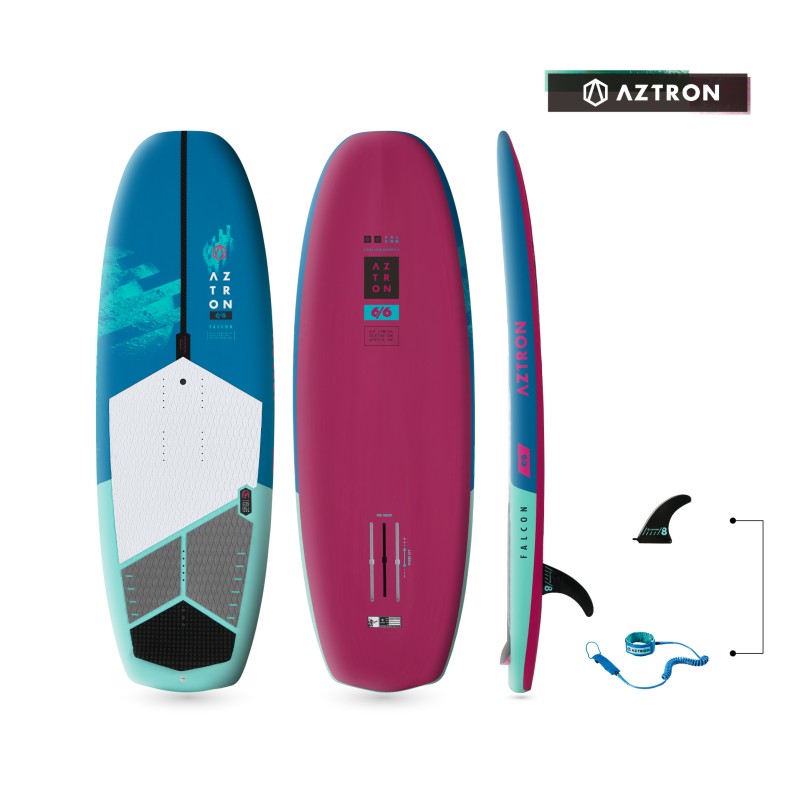 Aztron Falcon Carbon Σανίδα SUP/Wing/Surf Foil 6'6" - 198cm AH-203F - Σε 24 Άτοκες Δόσεις