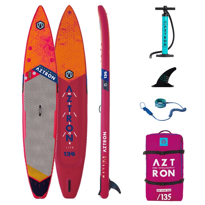 Aztron Meteorlite Race Φουσκωτή Σανίδα SUP 12'6" - 381cm AS-600WD- Σε 24 Άτοκες Δόσεις