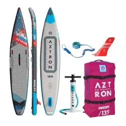 Aztron Meteorlite Race Φουσκωτή Σανίδα SUP 12'6" - 381cm AS-610WD- Σε 12 Άτοκες Δόσεις