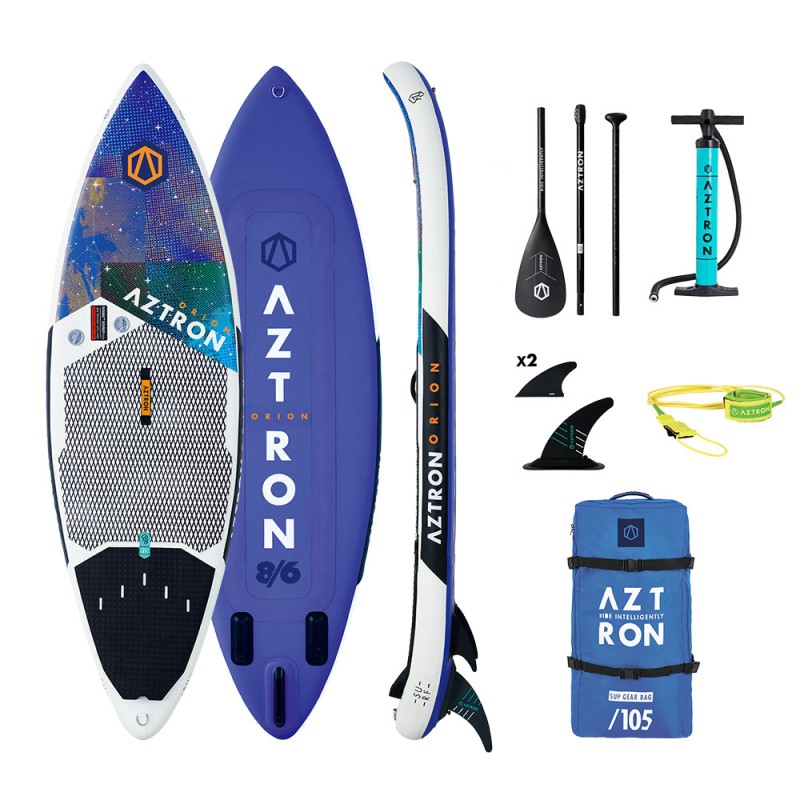 Aztron Orion Φουσκωτή Σανίδα SUP/SURF 8'6" - 259cm AS-505D - Σε 24 Άτοκες Δόσεις