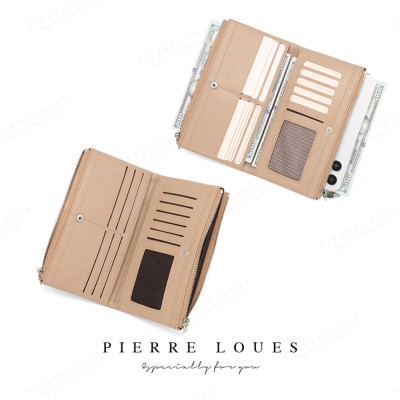 Γυναικείο πορτοφόλι Pierre Loues B662-3 μαύρο Γυναικείο πορτοφόλι Pierre Loues B662-3 μαύρο