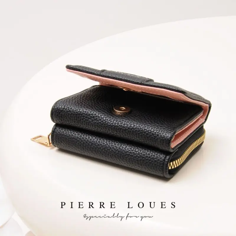 Γυναικείo πορτοφόλι Pierre Loues C334-21 μαύρo Γυναικείo πορτοφόλι Pierre Loues C334-21 μαύρo