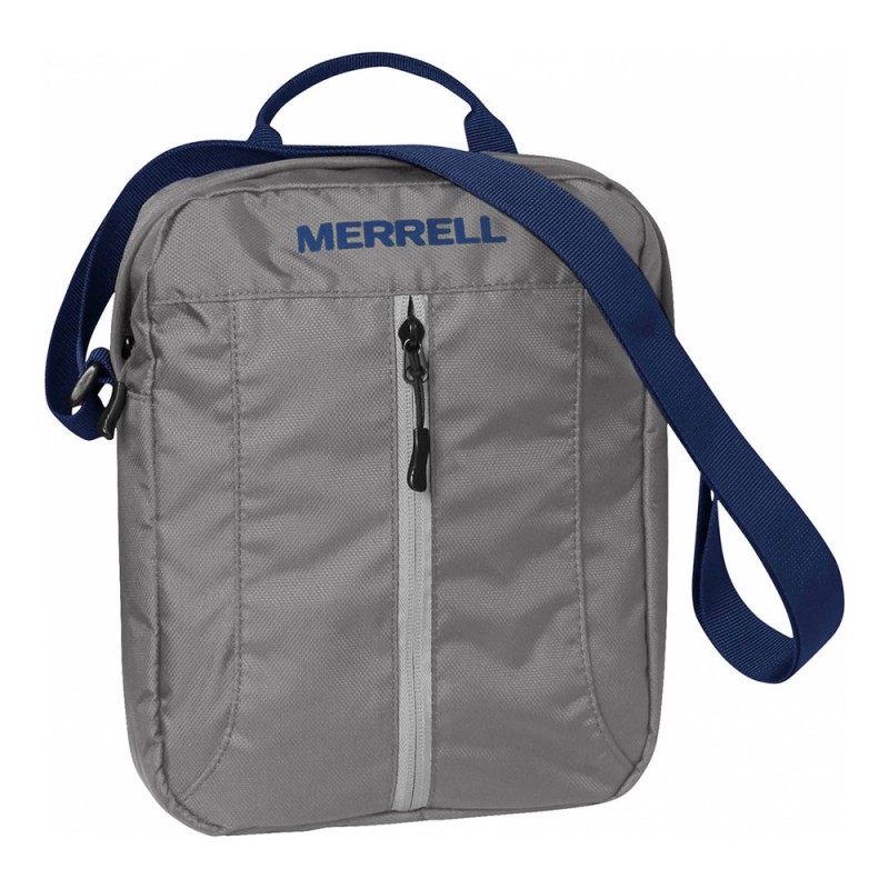 Tablet bag τσαντάκι ώμου Merrell 23627 μαύρο Ανθρακί/μπλέ