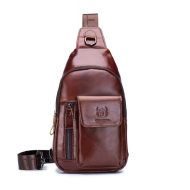 Δερμάτινο τσαντάκι body Bull Captain XB 121 καφέ