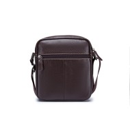 Δερμάτινο τσαντάκι ώμου Bull Captain DJB 07 καφέ