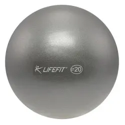 Life Fit Pro GymBall Επαγγελματική Μπάλα Pillates 20cm Ασημί F-GYM-O20-11
