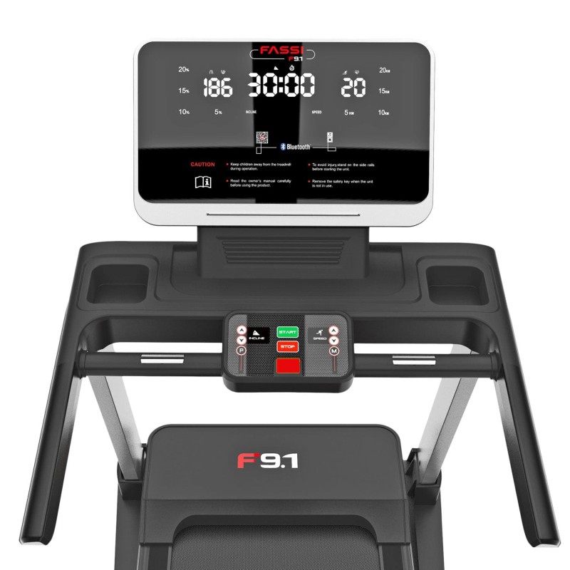 Fassi 9.1 Ηλεκτρικός Διάδρομος Γυμναστικής 3.5HP - Σε 12 Άτοκες Δόσεις