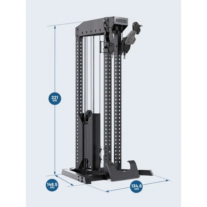 Force USA F‑TT Tandem Tower & LH‑FP Leg Holder Επαγγελματικό - Σε 24 Άτοκες Δόσεις