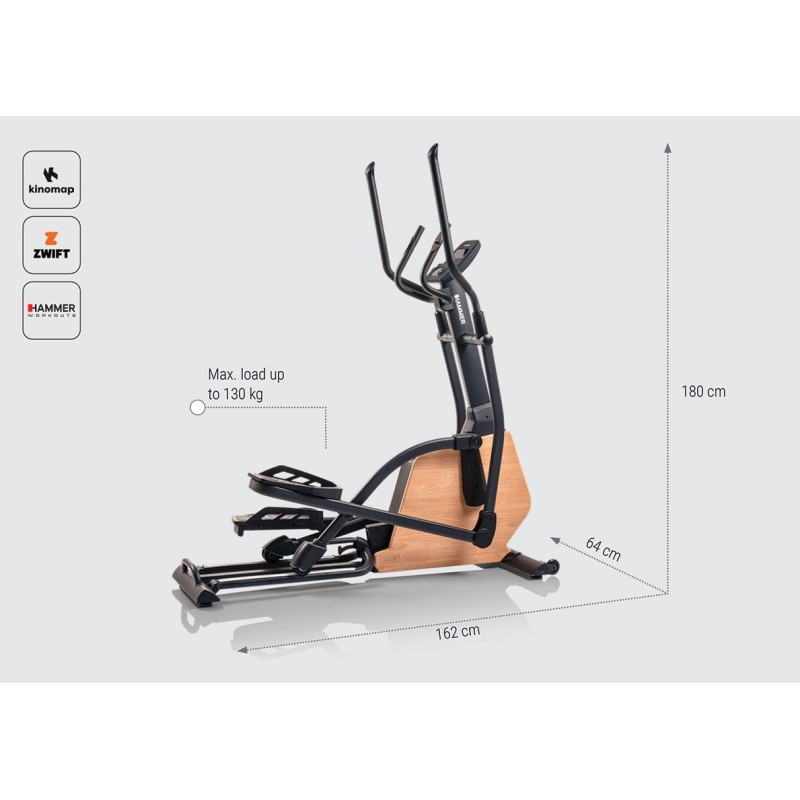 Hammer CrossPace 5.0 NorsK Ηλεκτρομαγνητικό Ελλειπτικό - Σε 12 Άτοκες Δόσεις