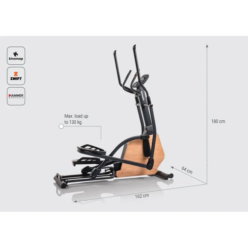 Hammer CrossPace 5.0 NorsK Ηλεκτρομαγνητικό Ελλειπτικό - Σε 12 Άτοκες Δόσεις