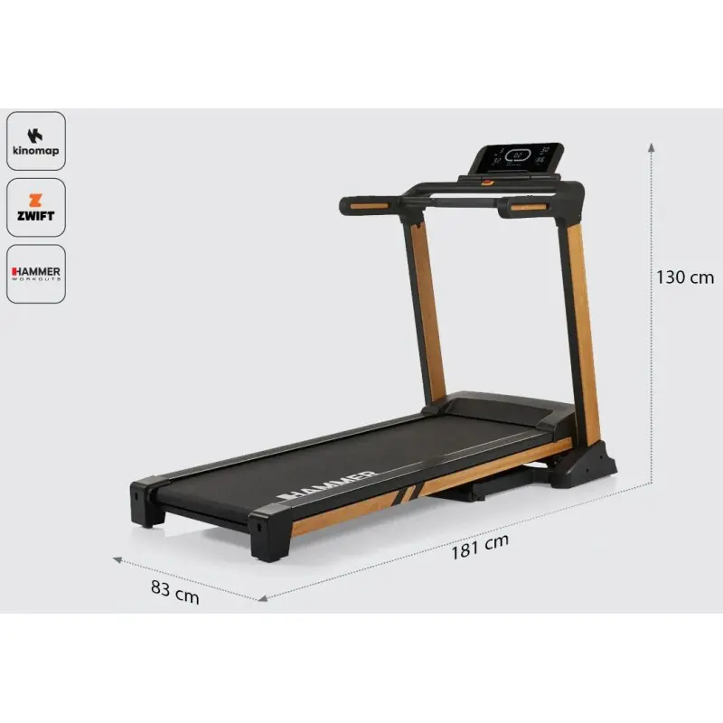 Hammer FlyRun 6.0 NorsK Διάδρομος Γυμναστικής 2.75HP - Σε 12 Άτοκες Δόσεις