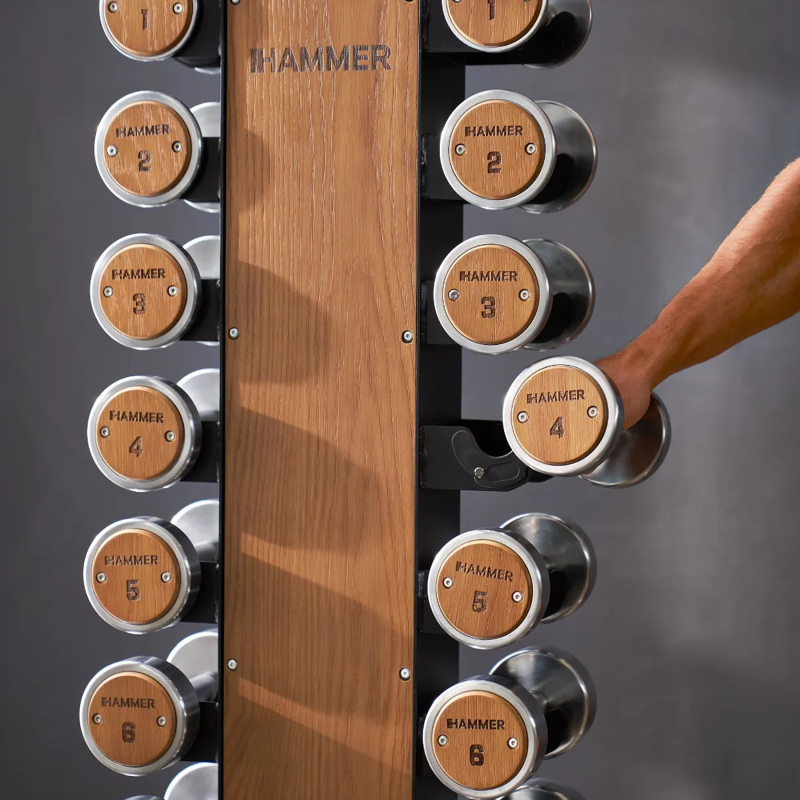 Hammer NorsK Σετ Κάθετη Βάση με Αλτήρες (1‑10kg) 398173441 - Σε 12 Άτοκες Δόσεις