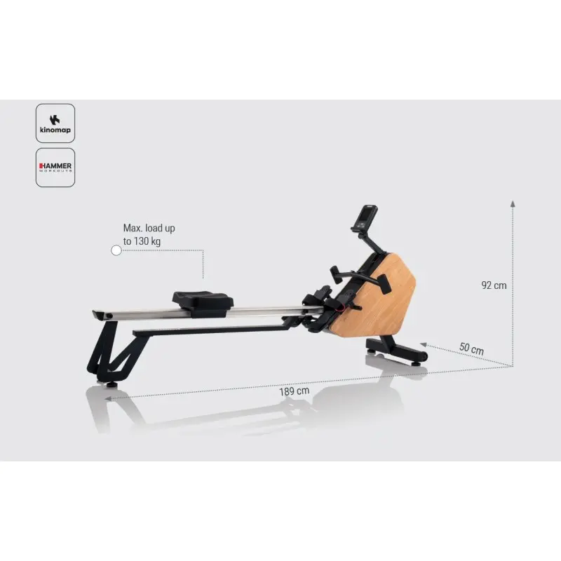 Hammer RowTech Norsk Κωπηλατική - Σε 12 Άτοκες Δόσεις