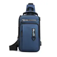 Τσαντάκι ώμου χιαστί crossbody OEM 1100 μπλέ Τσαντάκι ώμου χιαστί crossbody OEM 1100 μπλέ