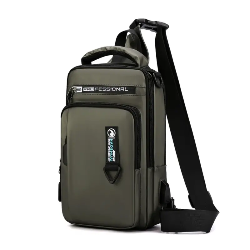 Τσαντάκι ώμου χιαστί crossbody OEM 1100 χακί Τσαντάκι ώμου χιαστί crossbody OEM 1100 χακί