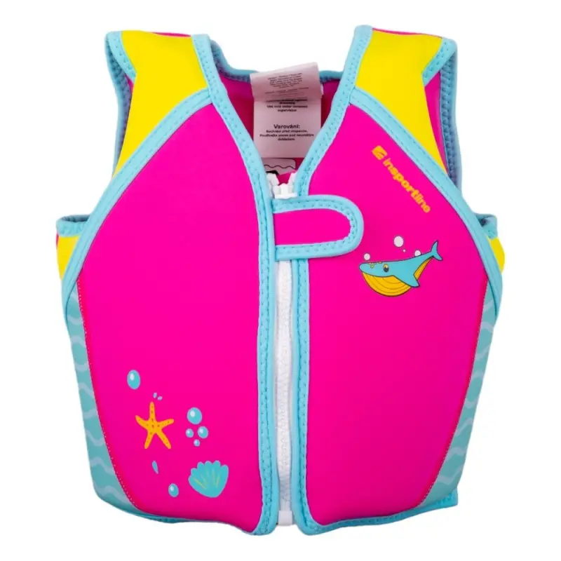 InSportline Aprendito - Pink Παιδικό Σωσίβιο Γιλέκο για Παιδιά 3-6 ετών 26998-36-1