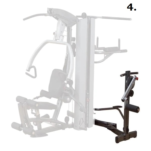 InSportline Home Gym Body-Solid G2B 18279 Επαγγελματικό Πολυόργανο - Σε 24 Άτοκες Δόσεις