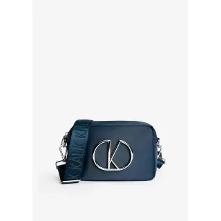 Γυναικεία Τσάντα Χιαστί Kalk KLABAG15-0002 σκούρο μπλέ