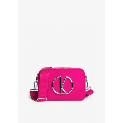 Γυναικεία Τσάντα Χιαστί Kalk KLABAG15-0012 ροζ/φούξια