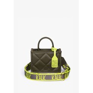 Γυναικεία Τσάντα Χειρός/Ώμου Kalk KLBGCRO001 χακί